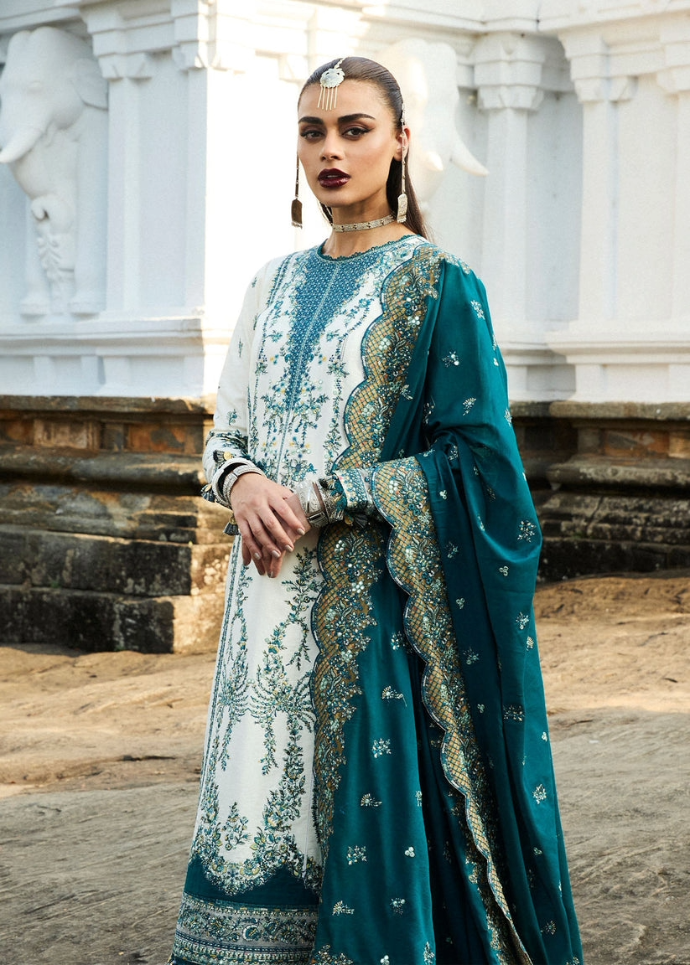 Teal Lawn Dress