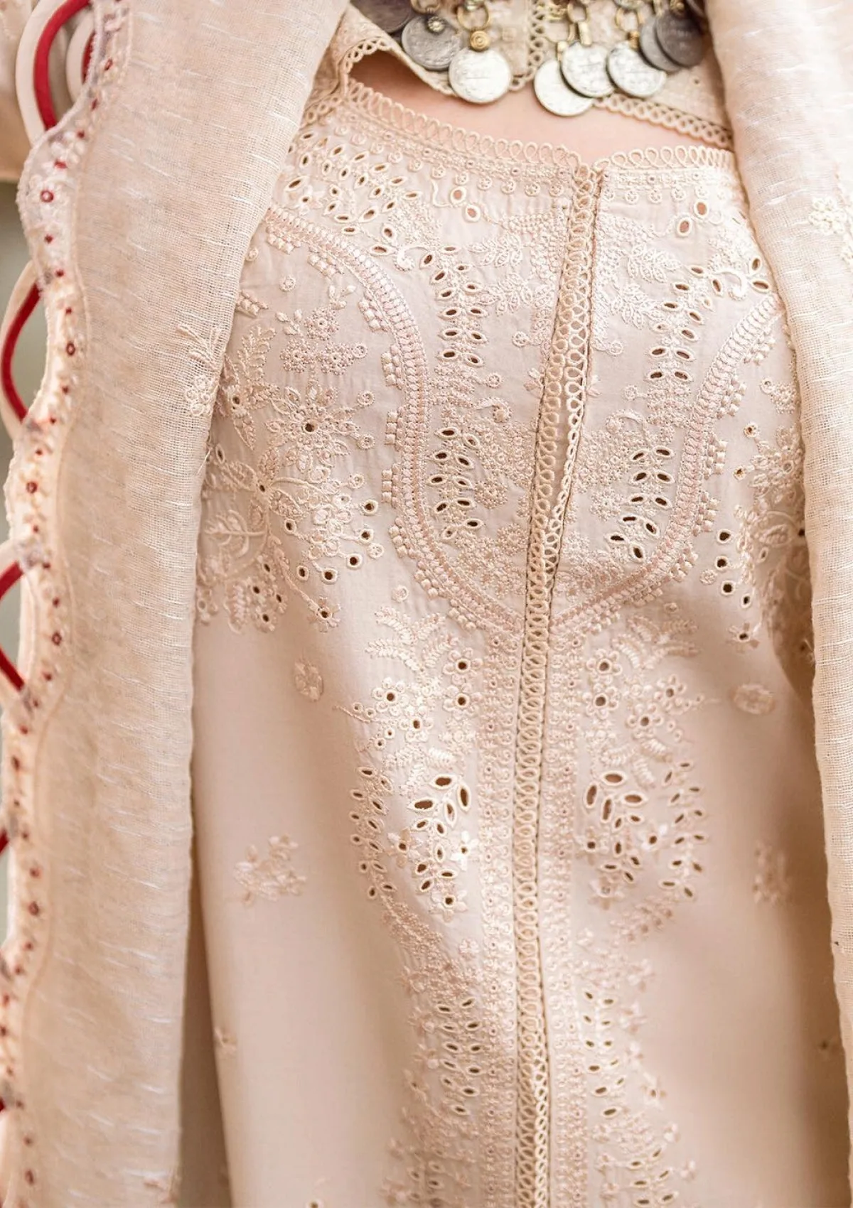 embroidered lawn suit