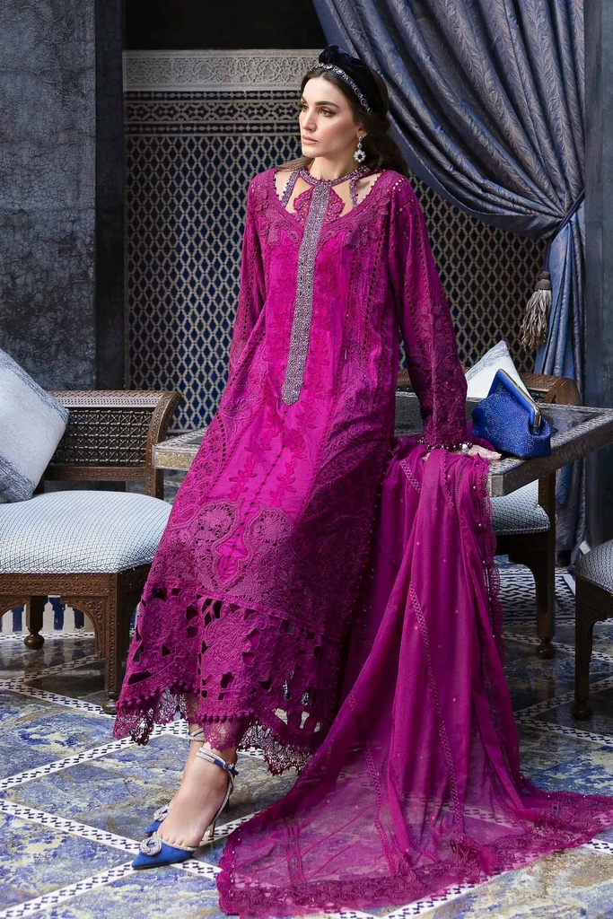 Royal Fuchsia Embroidered Designer Lawn Suit 2.webp