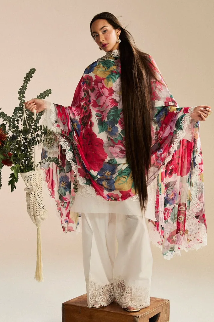 Ivory Classic Embroidered Lawn Suit 2.webp