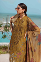 Mustard Gold Embroidered Lawn Suit.webp