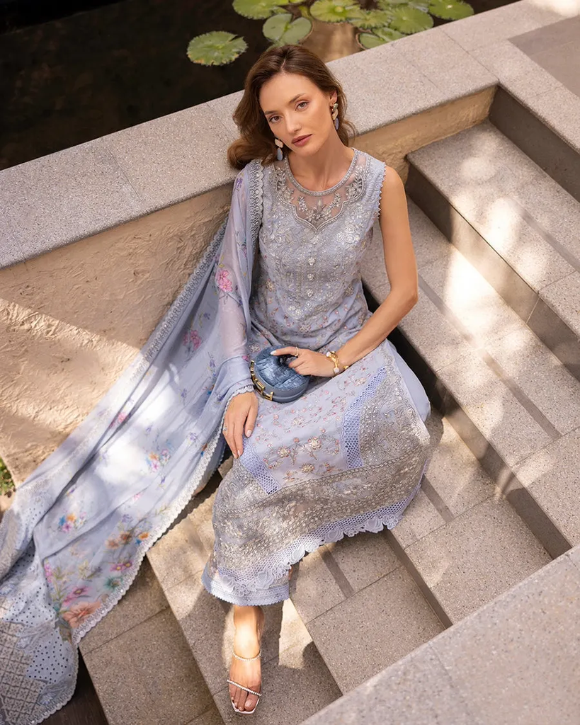 Sky Blue Embroidered Luxury Lawn Suit 3.webp