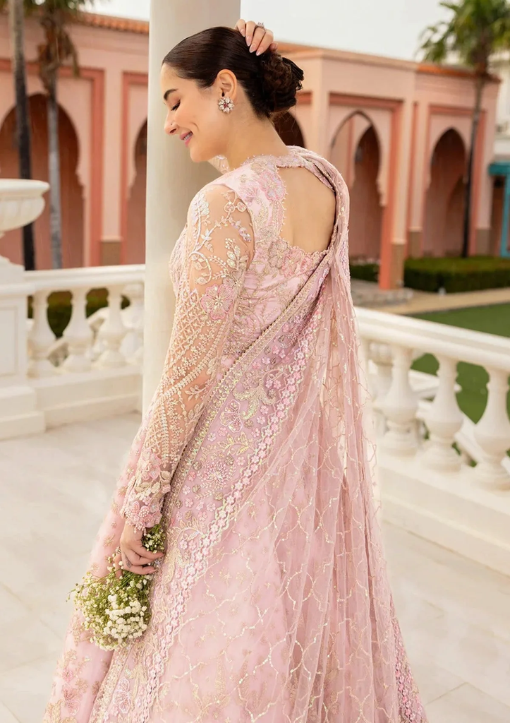 Blush Pink Embroidered Bridal Gown with Flared Skirt & Dupatta – Luxury Designer Wedding Dress 3.webp