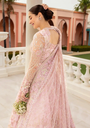 Blush Pink Embroidered Bridal Gown with Flared Skirt & Dupatta – Luxury Designer Wedding Dress 3.webp