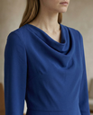 Royal Blue Cowl Neck Jumpsuit | Royal Blue Cowl Neck Jumpsuit for Women – Long Sleeve Wide-Leg Dressy Evening One-Piece 3.webp