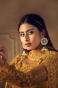 Mustard Yellow Haldi Lehenga with Heavy Gold Zari Embroidery 2.webp