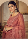Dusty Mauve Blush Lehenga Choli with Subtle Floral Embroidery 2.webp