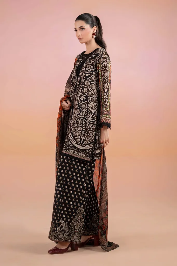 Black & Beige Paisley Printed Lawn Suit (2).webp