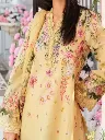 Butter Yellow Floral Printed Lawn Suit (4).webp