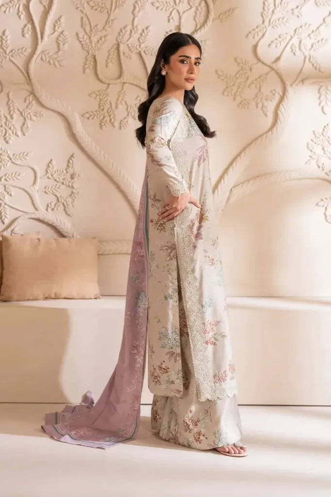 Sand Beige Floral Printed Lawn Suit (3).webp