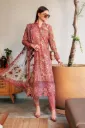 Dusty Rose Floral Embroidered Lawn Suit