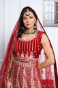 Royal Velvet Lehenga Set – Luxury Embroidered Bridal & Wedding Wear