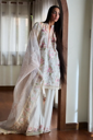 Pastel Floral Embroidered Lawn Suit